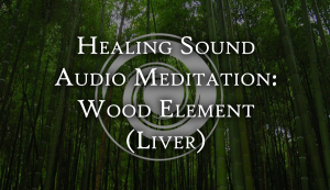 Healing Sound Audio Mediation: Wood Element (Liver)